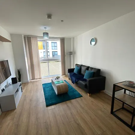 Apartment Deluxe - Fast Wifi- Utilitia Arena - Icc - Sea Life Centre Birmingham